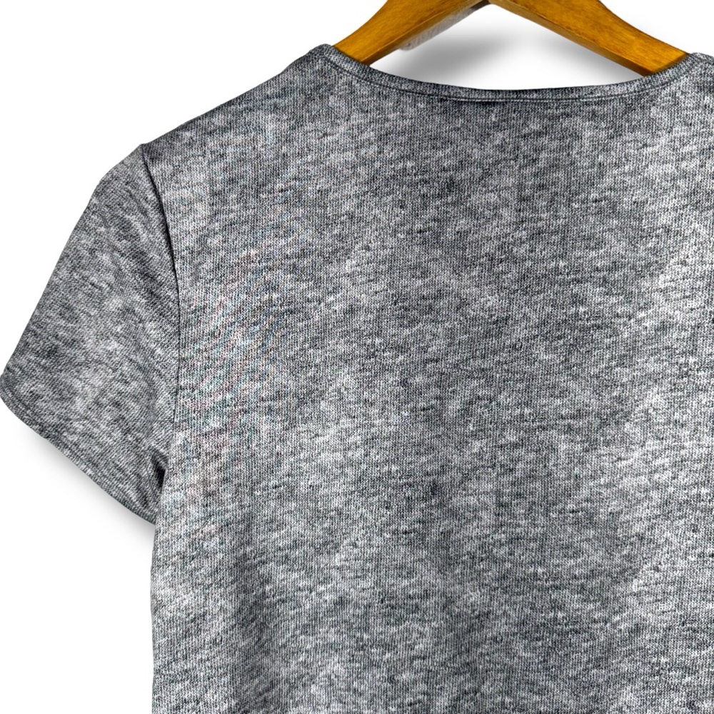 Beth Richards x FP Knot Swim Tee Rash Guard, Grey Heather, Size Medium - Picture 14 of 15